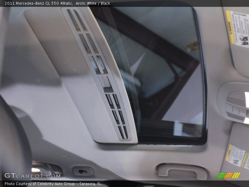 Arctic White / Black 2011 Mercedes-Benz GL 550 4Matic