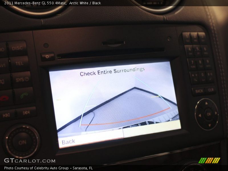 Arctic White / Black 2011 Mercedes-Benz GL 550 4Matic