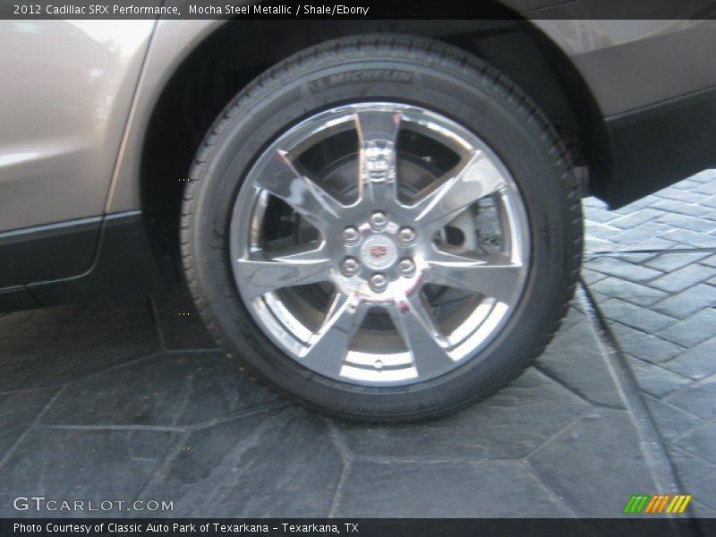 Mocha Steel Metallic / Shale/Ebony 2012 Cadillac SRX Performance