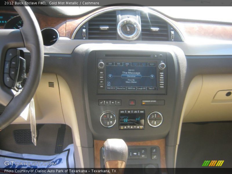 Gold Mist Metallic / Cashmere 2012 Buick Enclave FWD