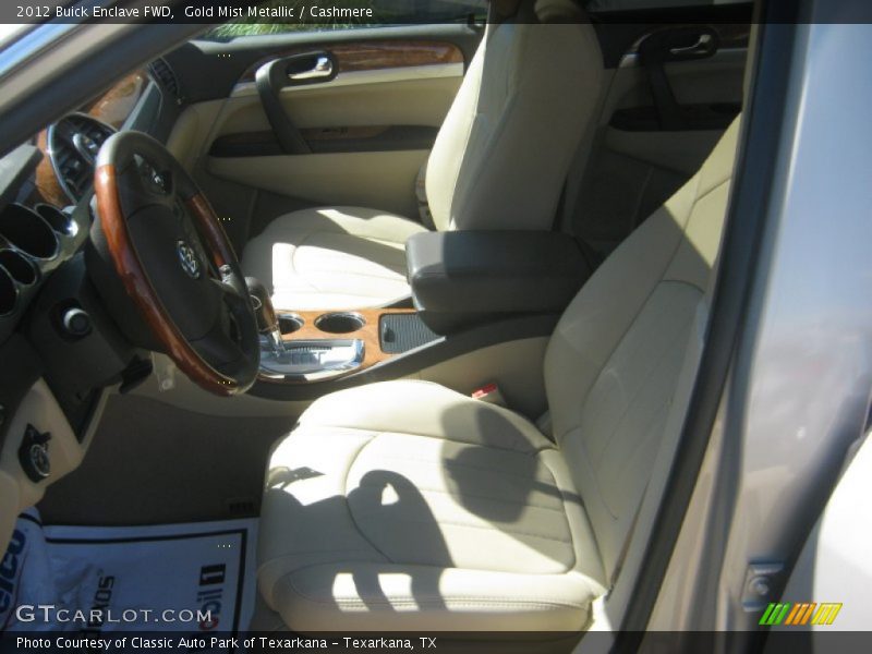 Gold Mist Metallic / Cashmere 2012 Buick Enclave FWD