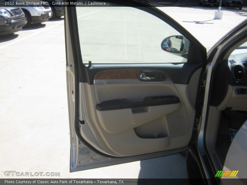 Gold Mist Metallic / Cashmere 2012 Buick Enclave FWD
