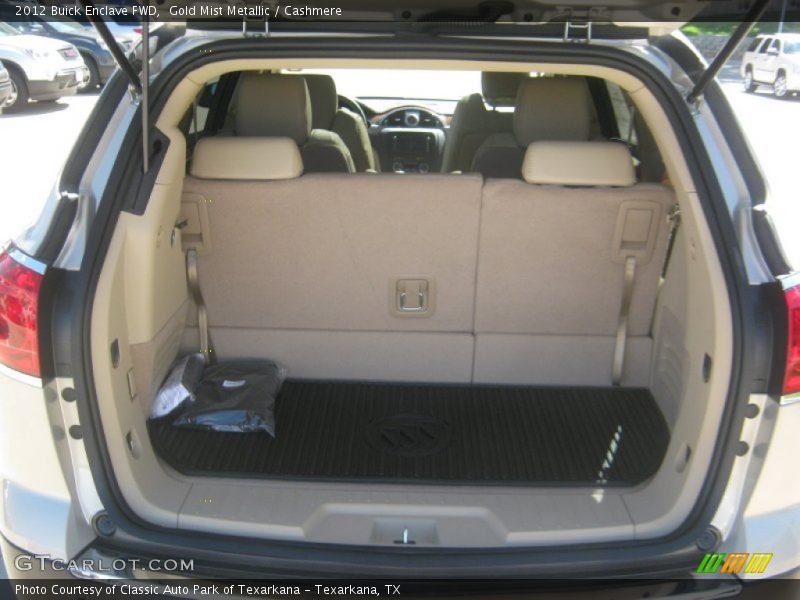 Gold Mist Metallic / Cashmere 2012 Buick Enclave FWD