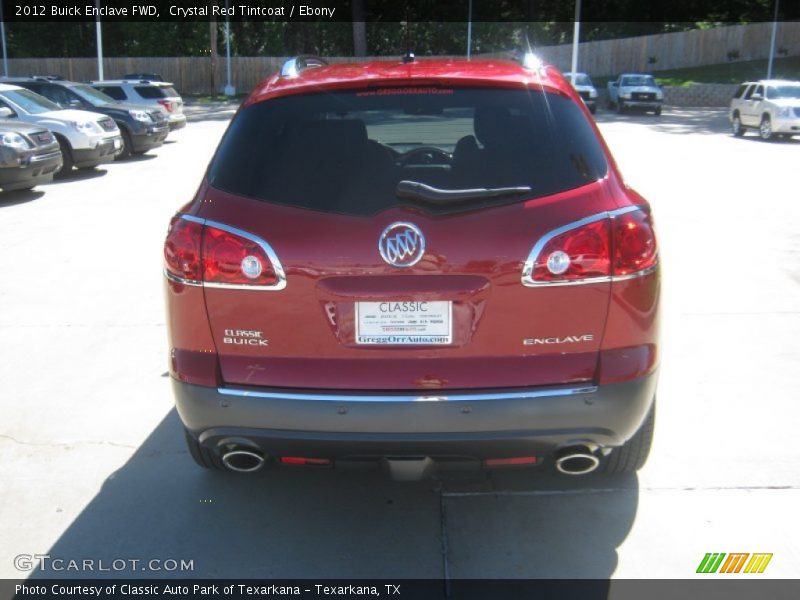 Crystal Red Tintcoat / Ebony 2012 Buick Enclave FWD
