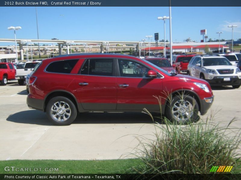 Crystal Red Tintcoat / Ebony 2012 Buick Enclave FWD
