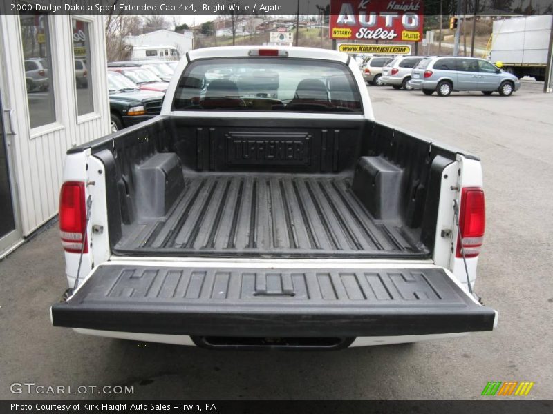 Bright White / Agate 2000 Dodge Dakota Sport Extended Cab 4x4