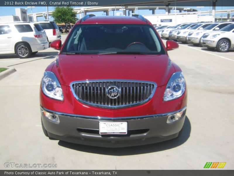 Crystal Red Tintcoat / Ebony 2012 Buick Enclave FWD