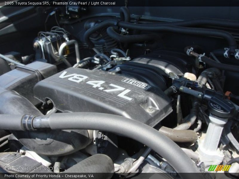Phantom Gray Pearl / Light Charcoal 2005 Toyota Sequoia SR5
