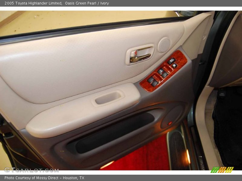 Oasis Green Pearl / Ivory 2005 Toyota Highlander Limited