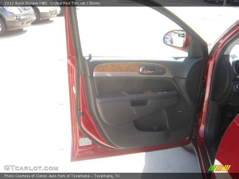 Crystal Red Tintcoat / Ebony 2012 Buick Enclave FWD