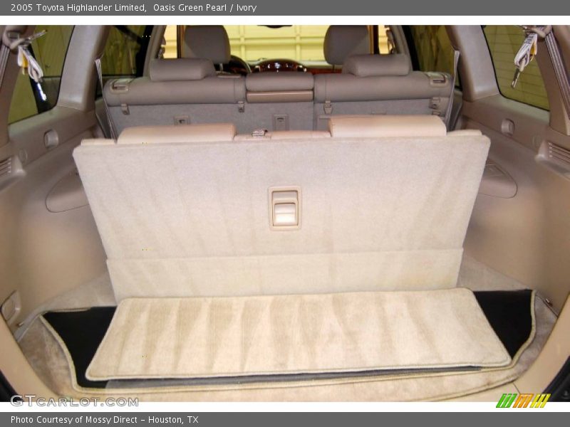 Oasis Green Pearl / Ivory 2005 Toyota Highlander Limited