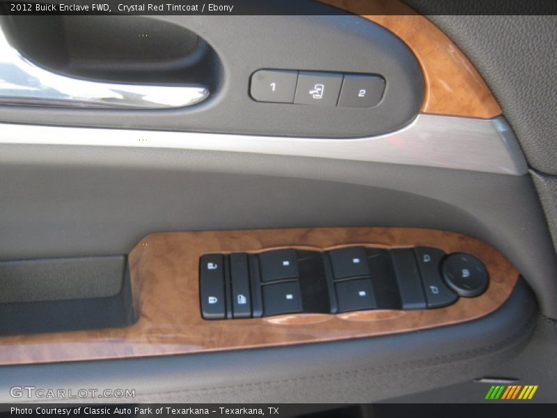 Crystal Red Tintcoat / Ebony 2012 Buick Enclave FWD
