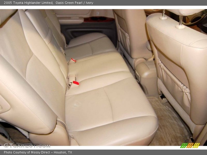 Oasis Green Pearl / Ivory 2005 Toyota Highlander Limited