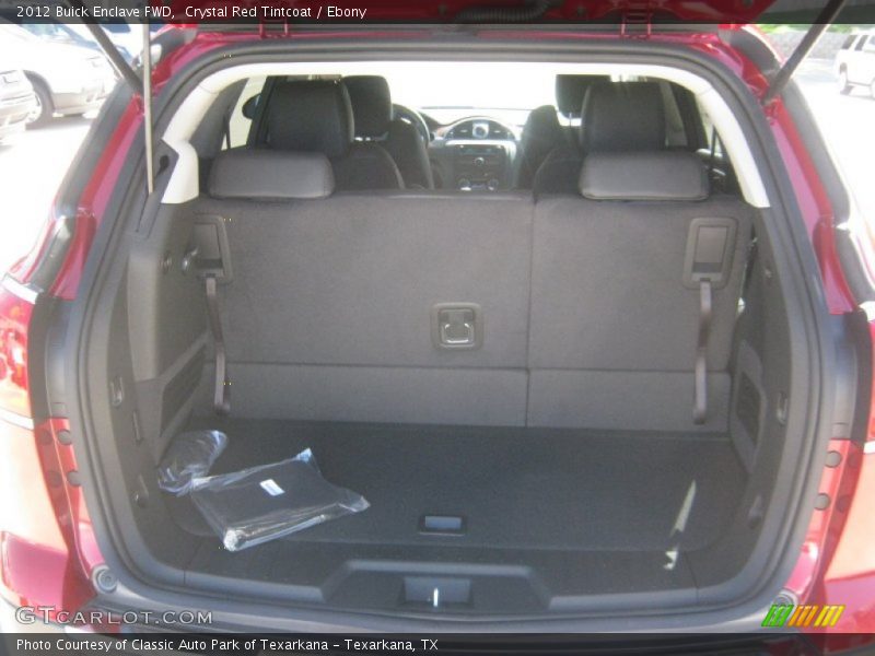 Crystal Red Tintcoat / Ebony 2012 Buick Enclave FWD