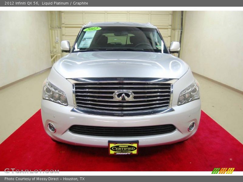 Liquid Platinum / Graphite 2012 Infiniti QX 56