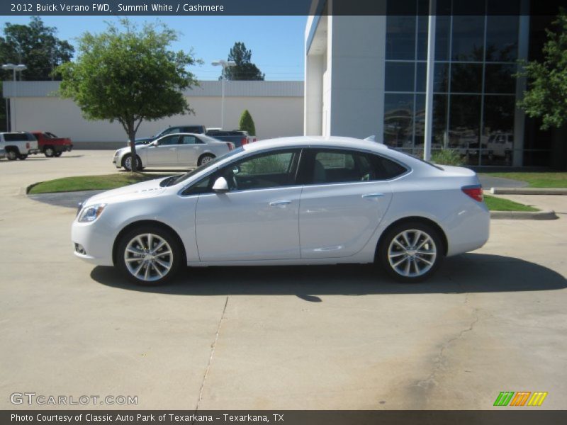 Summit White / Cashmere 2012 Buick Verano FWD