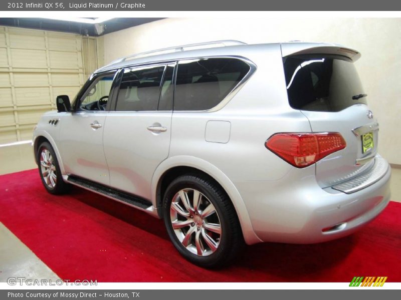 Liquid Platinum / Graphite 2012 Infiniti QX 56