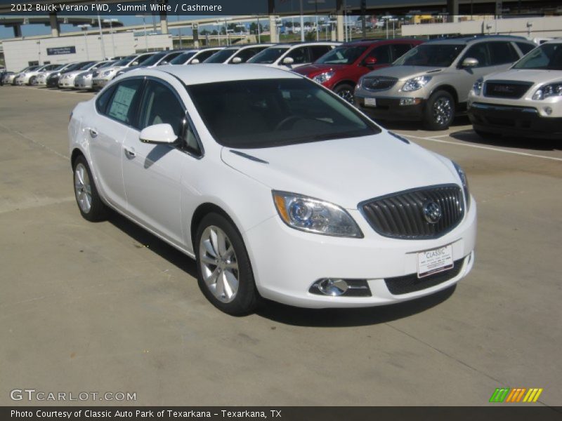 Summit White / Cashmere 2012 Buick Verano FWD