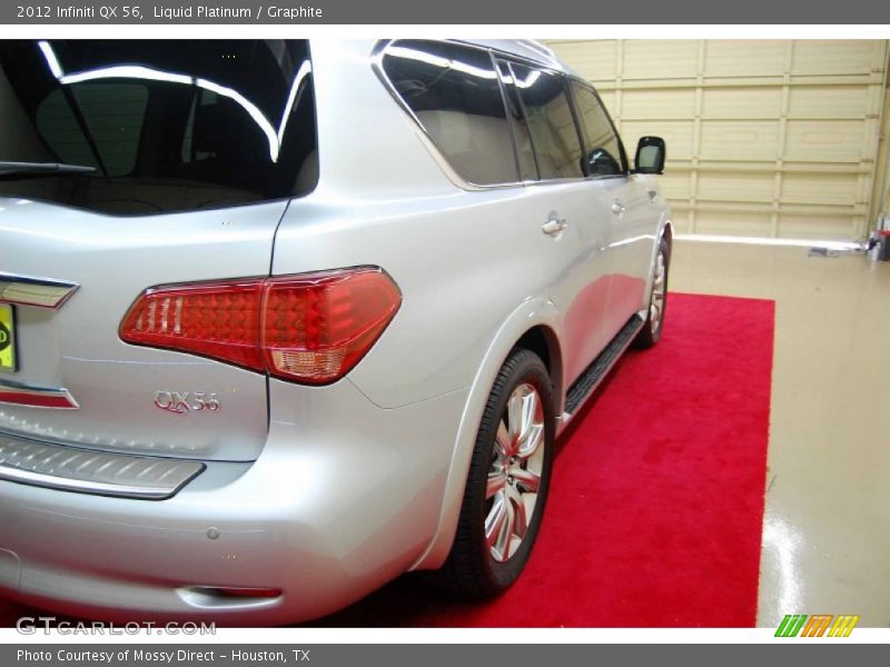 Liquid Platinum / Graphite 2012 Infiniti QX 56