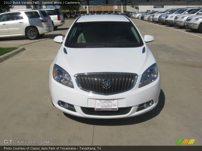 Summit White / Cashmere 2012 Buick Verano FWD