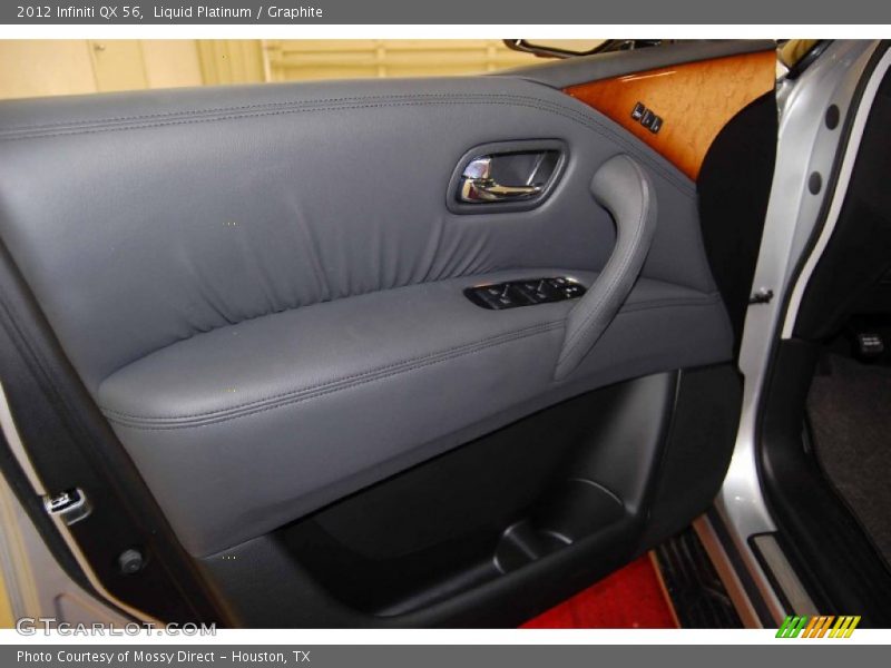 Liquid Platinum / Graphite 2012 Infiniti QX 56