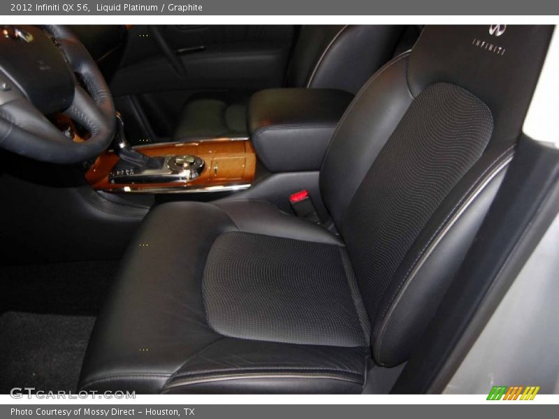Liquid Platinum / Graphite 2012 Infiniti QX 56