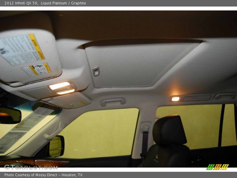 Liquid Platinum / Graphite 2012 Infiniti QX 56
