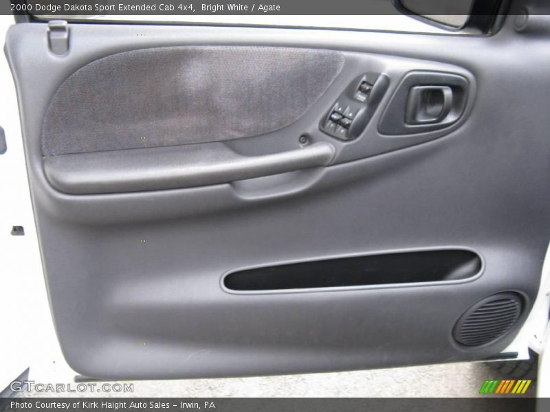 Bright White / Agate 2000 Dodge Dakota Sport Extended Cab 4x4
