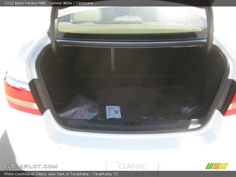 Summit White / Cashmere 2012 Buick Verano FWD