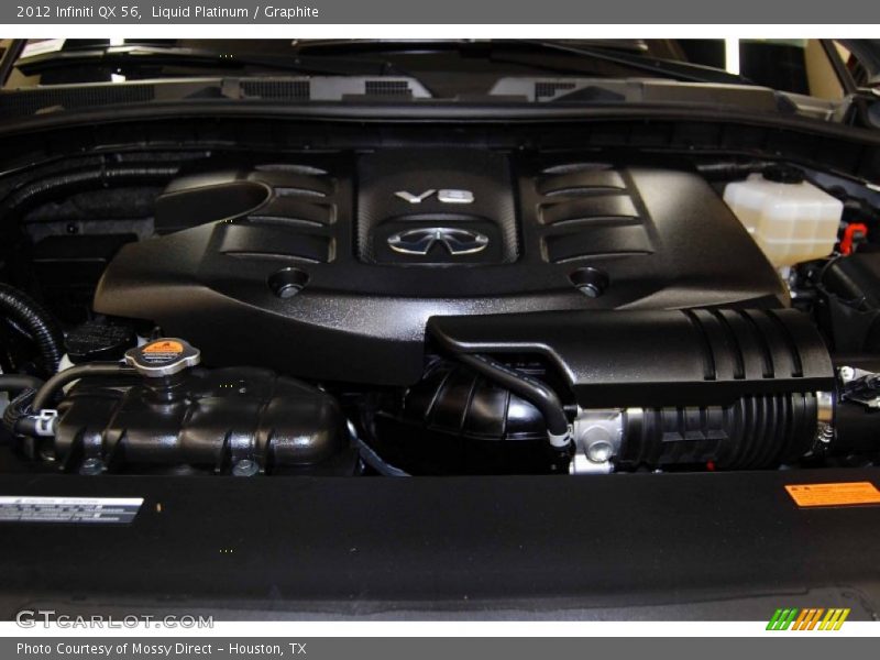 Liquid Platinum / Graphite 2012 Infiniti QX 56