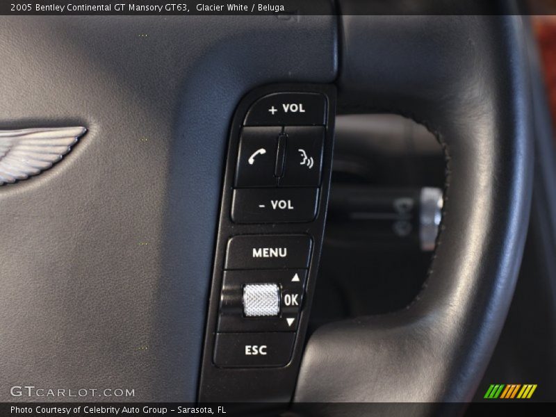 Controls of 2005 Continental GT Mansory GT63