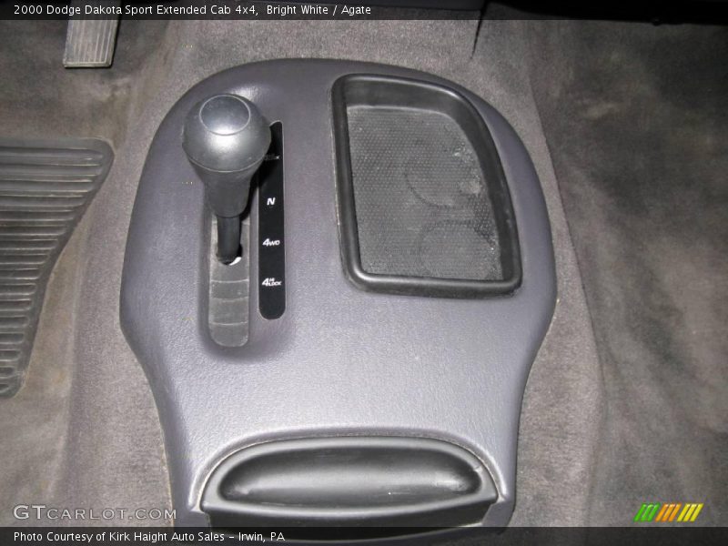 Bright White / Agate 2000 Dodge Dakota Sport Extended Cab 4x4