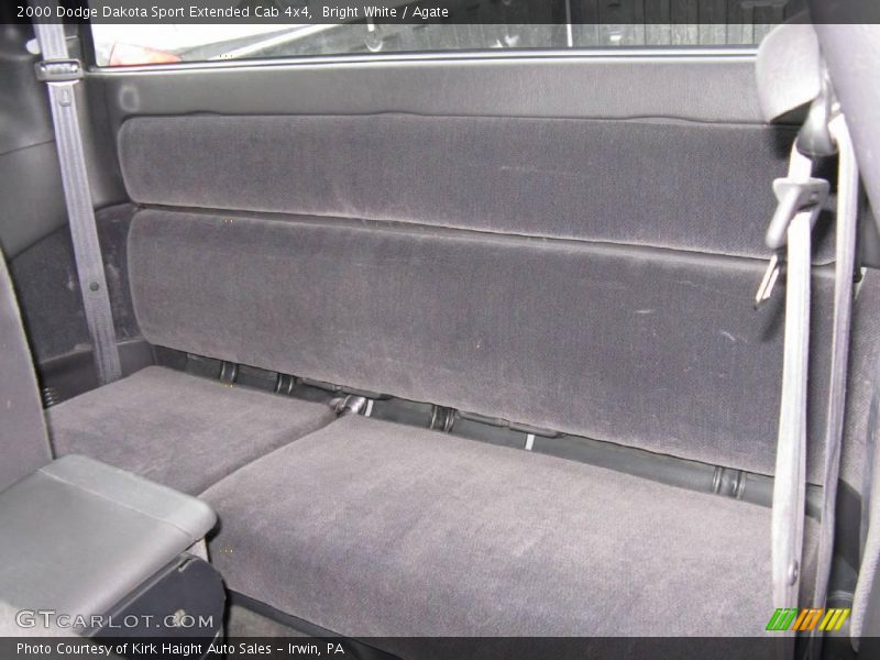 Bright White / Agate 2000 Dodge Dakota Sport Extended Cab 4x4