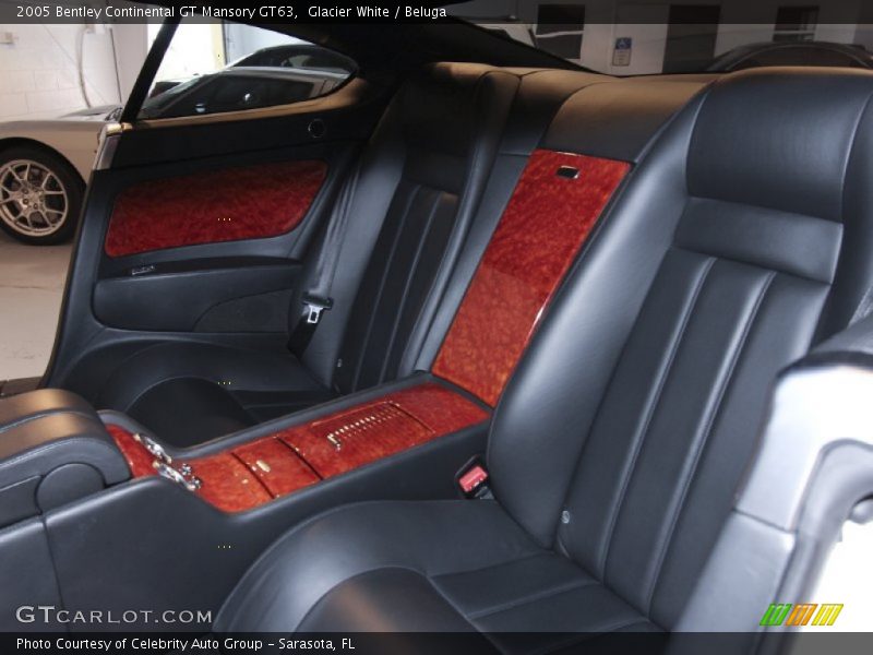 Rear Seat of 2005 Continental GT Mansory GT63