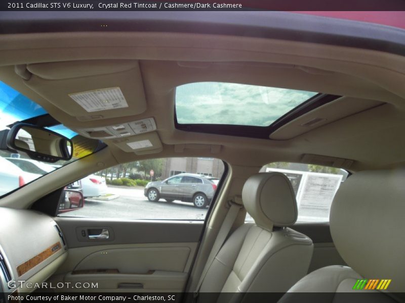 Crystal Red Tintcoat / Cashmere/Dark Cashmere 2011 Cadillac STS V6 Luxury