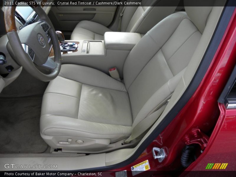 Crystal Red Tintcoat / Cashmere/Dark Cashmere 2011 Cadillac STS V6 Luxury