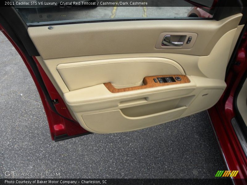 Crystal Red Tintcoat / Cashmere/Dark Cashmere 2011 Cadillac STS V6 Luxury