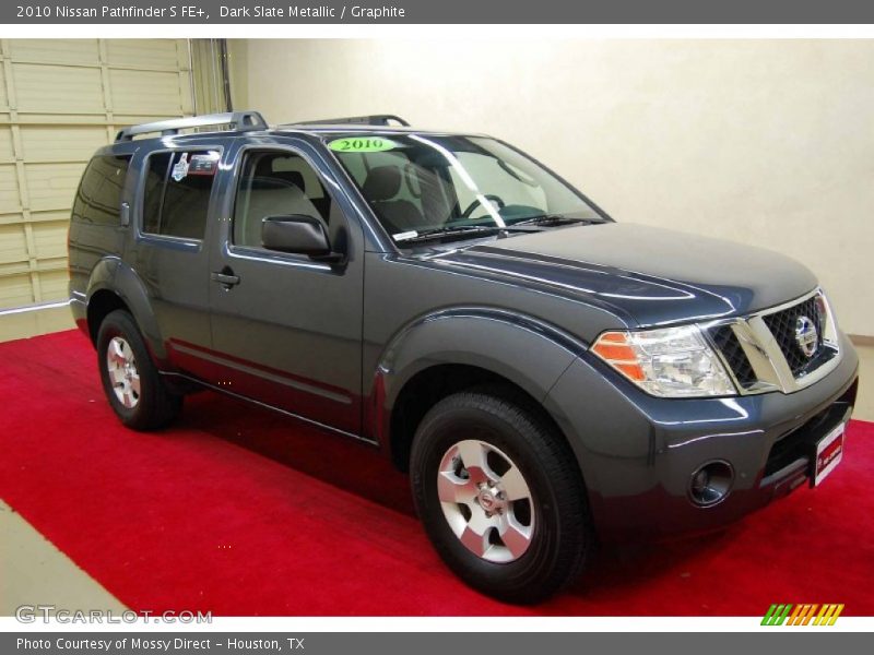 Dark Slate Metallic / Graphite 2010 Nissan Pathfinder S FE+