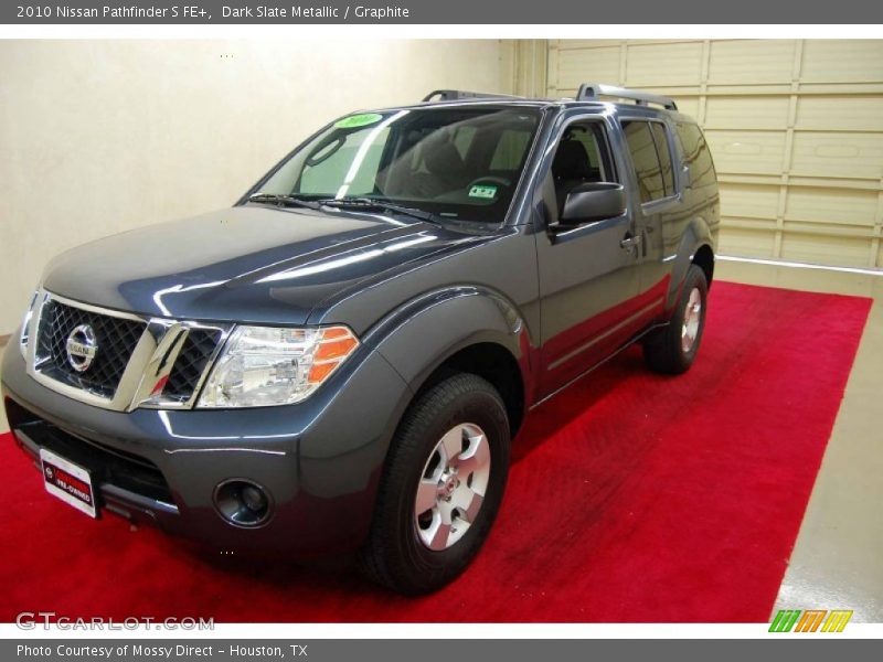 Dark Slate Metallic / Graphite 2010 Nissan Pathfinder S FE+