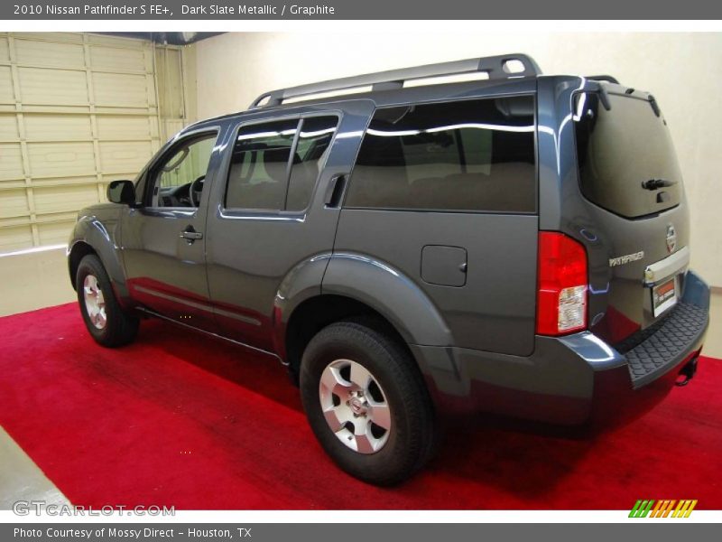 Dark Slate Metallic / Graphite 2010 Nissan Pathfinder S FE+