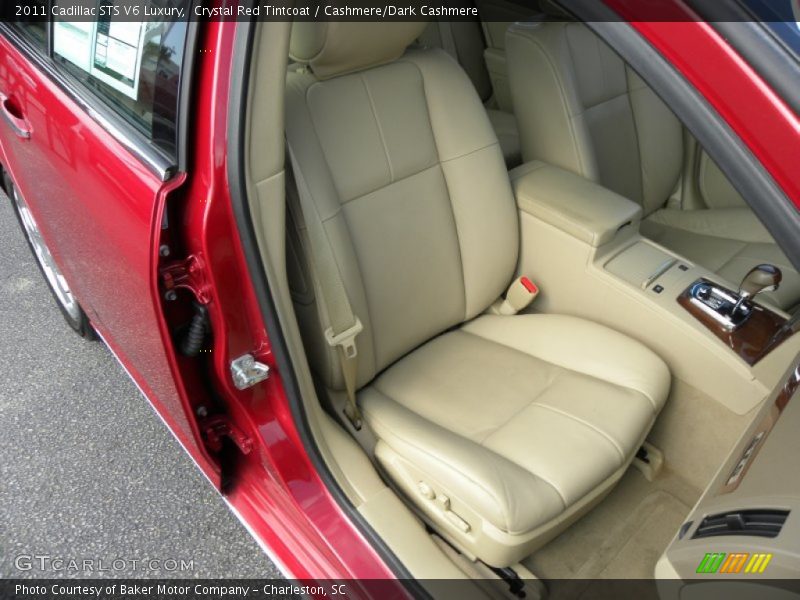 Crystal Red Tintcoat / Cashmere/Dark Cashmere 2011 Cadillac STS V6 Luxury