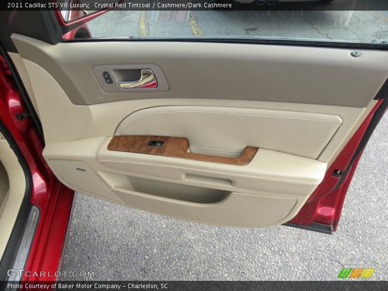 Crystal Red Tintcoat / Cashmere/Dark Cashmere 2011 Cadillac STS V6 Luxury