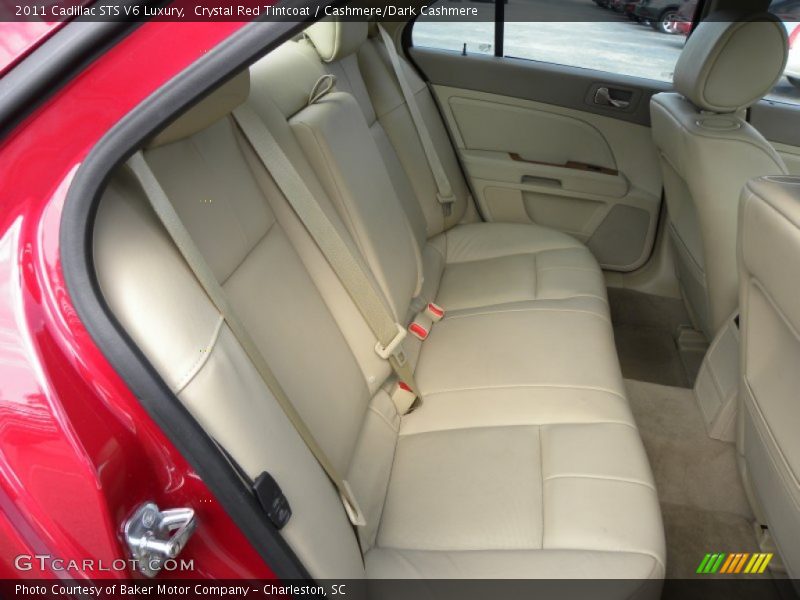 Crystal Red Tintcoat / Cashmere/Dark Cashmere 2011 Cadillac STS V6 Luxury