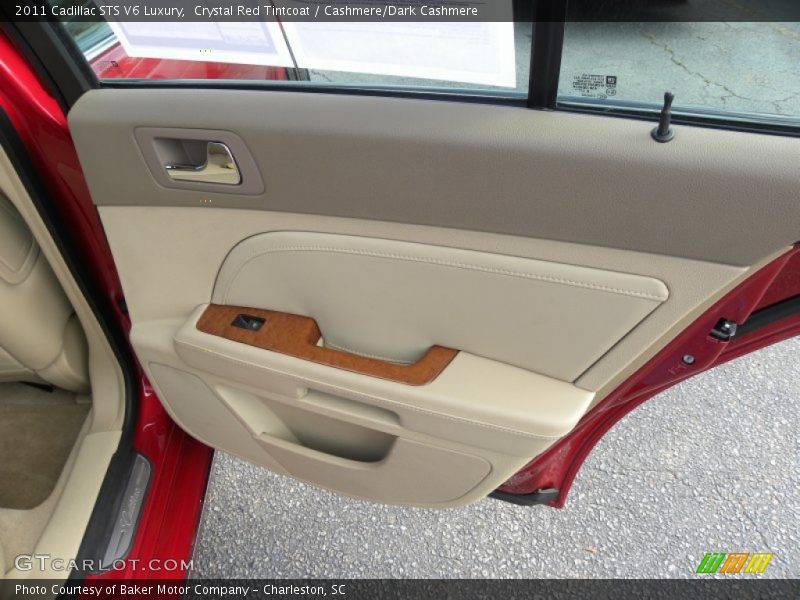 Crystal Red Tintcoat / Cashmere/Dark Cashmere 2011 Cadillac STS V6 Luxury
