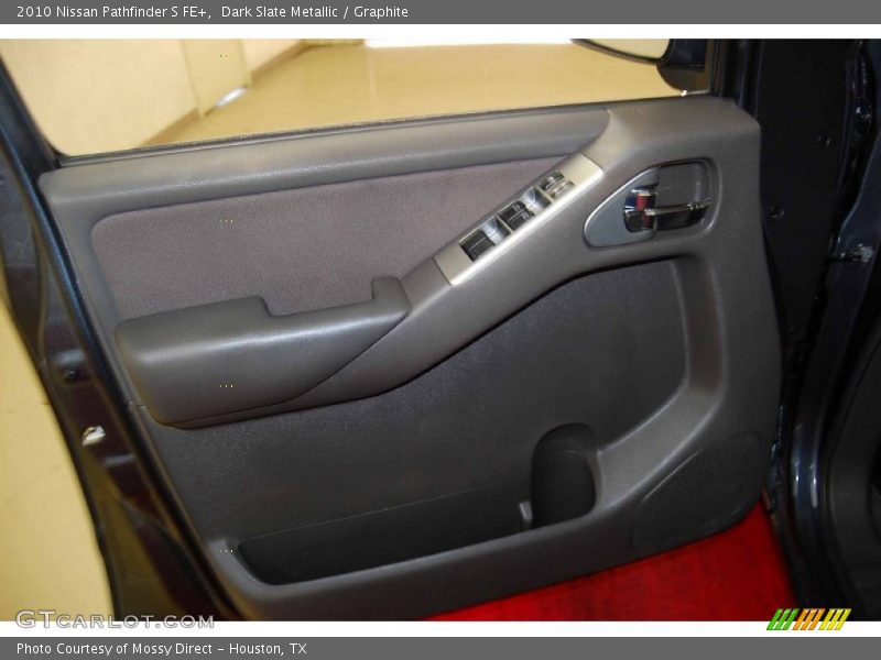 Dark Slate Metallic / Graphite 2010 Nissan Pathfinder S FE+
