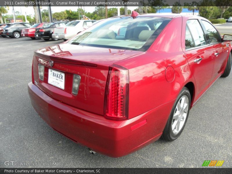 Crystal Red Tintcoat / Cashmere/Dark Cashmere 2011 Cadillac STS V6 Luxury