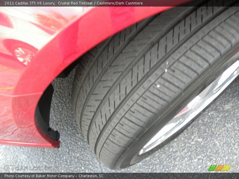 Crystal Red Tintcoat / Cashmere/Dark Cashmere 2011 Cadillac STS V6 Luxury