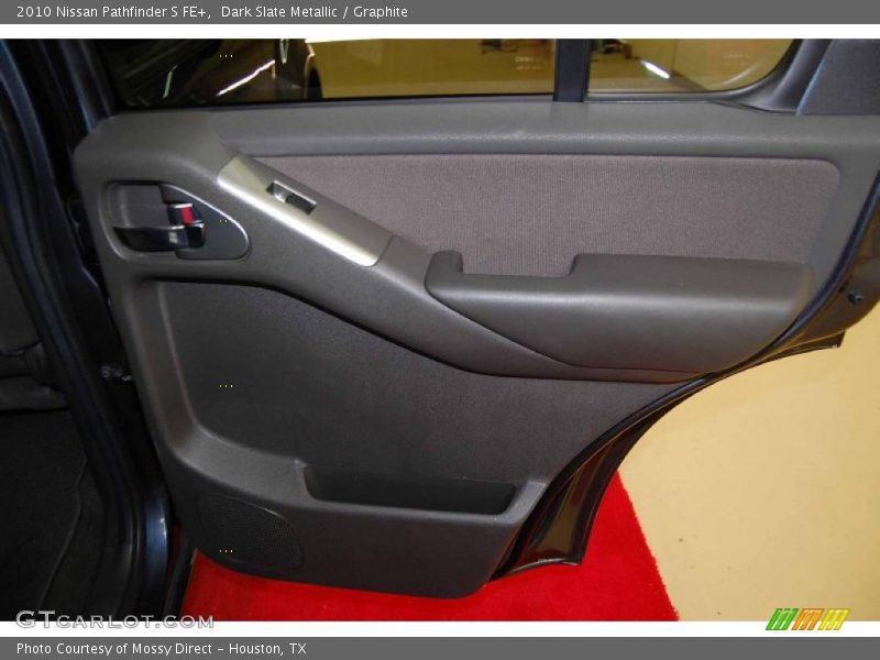 Dark Slate Metallic / Graphite 2010 Nissan Pathfinder S FE+