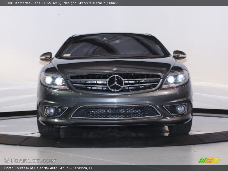 designo Graphite Metallic / Black 2008 Mercedes-Benz CL 65 AMG