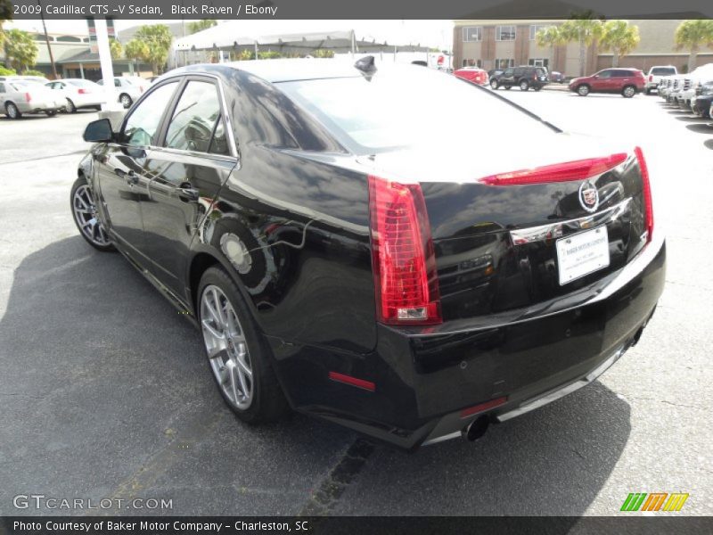 Black Raven / Ebony 2009 Cadillac CTS -V Sedan